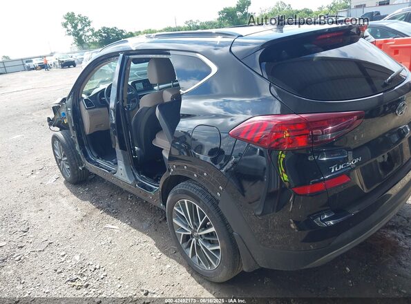 KM8J33AL1MU304325 2021 HYUNDAI TUCSON Black Trasero izquierdo