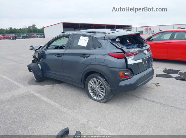 KM8K22AAXMU707252 2021 HYUNDAI KONA Gray Հետևի ձախ