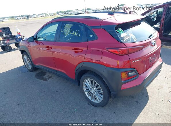 KM8K2CAA8LU397963 2020 HYUNDAI KONA Красный Задняя левая четверть