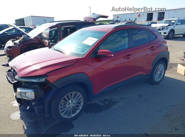 KM8K2CAA8LU397963 2020 HYUNDAI KONA Красный Передняя левая четверть