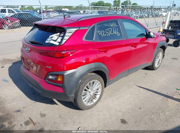 KM8K2CAA8LU397963 2020 HYUNDAI KONA Красный Задняя правая четверть