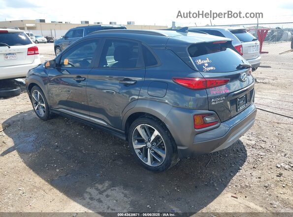 KM8K33A51MU667293 2021 HYUNDAI KONA Gray 