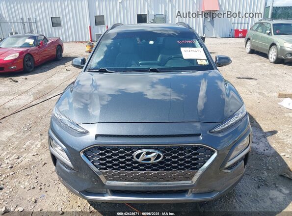 KM8K33A51MU667293 2021 HYUNDAI KONA Gray 
