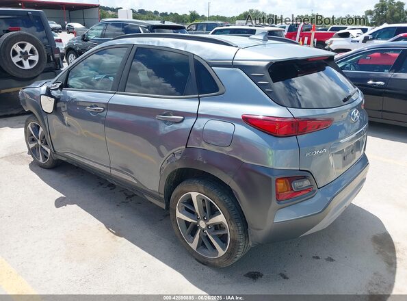 KM8K33A57LU405647 2020 HYUNDAI KONA Gray Trasero izquierdo