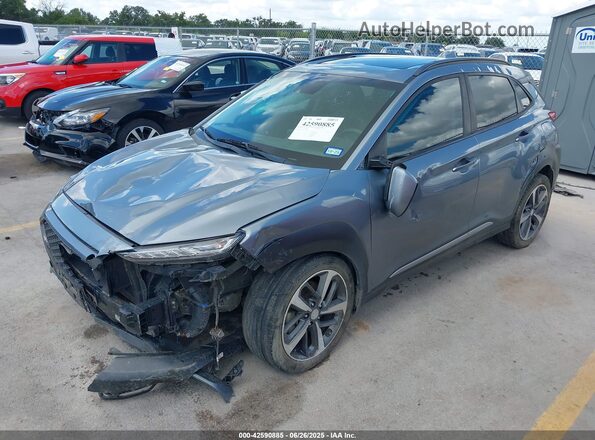 KM8K33A57LU405647 2020 HYUNDAI KONA Gray Vista frontal