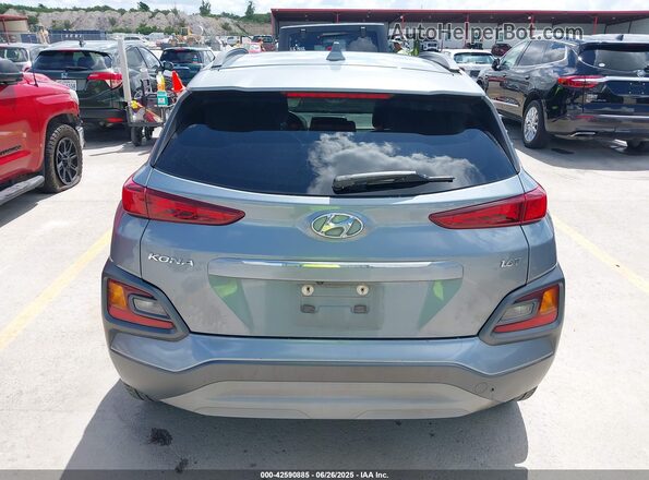 KM8K33A57LU405647 2020 HYUNDAI KONA Gray 