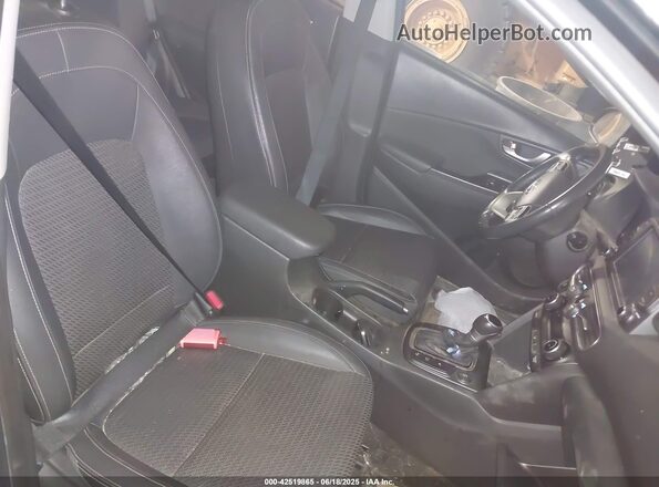 KM8K5CA52LU523986 2020 HYUNDAI KONA Black წინა სალონის ხედი
