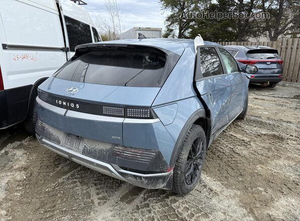 KM8KNDDF9RU329331 2024 HYUNDAI IONIQ Blue უკანა მარჯვენა