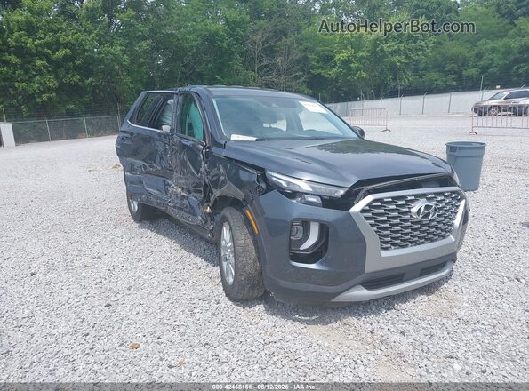 KM8R1DHE2LU055814 2020 HYUNDAI PALISADE Черный Вид спереди