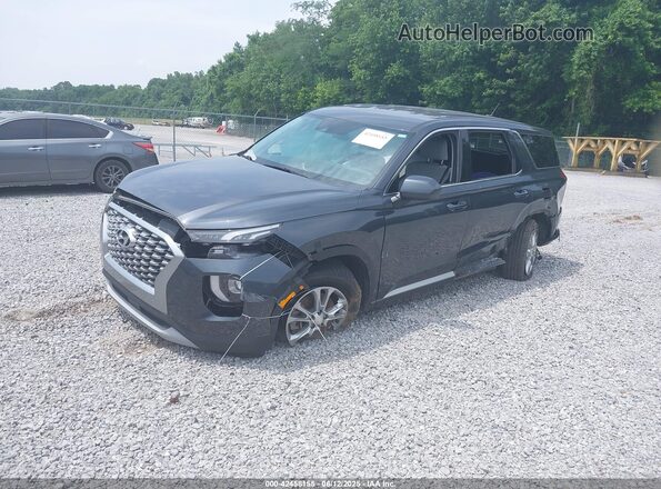 KM8R1DHE2LU055814 2020 HYUNDAI PALISADE Черный Передняя левая четверть