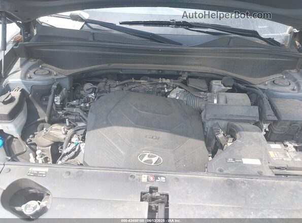 KM8R1DHE2LU055814 2020 HYUNDAI PALISADE Черный Вид сзади