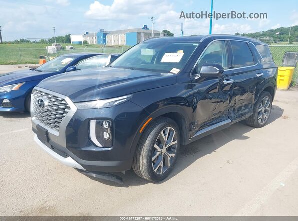 KM8R34HE5MU223022 2021 HYUNDAI PALISADE Black Front left