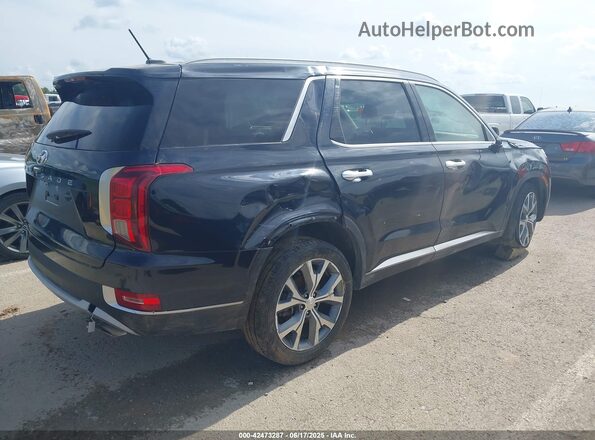 KM8R34HE5MU223022 2021 HYUNDAI PALISADE Black Rear right