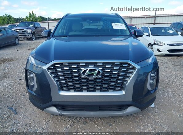 KM8R44HE7LU065990 2020 HYUNDAI PALISADE Gray Instrument cluster view