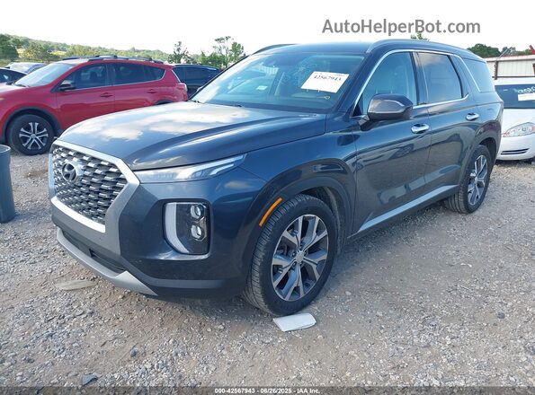 KM8R44HE7LU065990 2020 HYUNDAI PALISADE Gray Front left