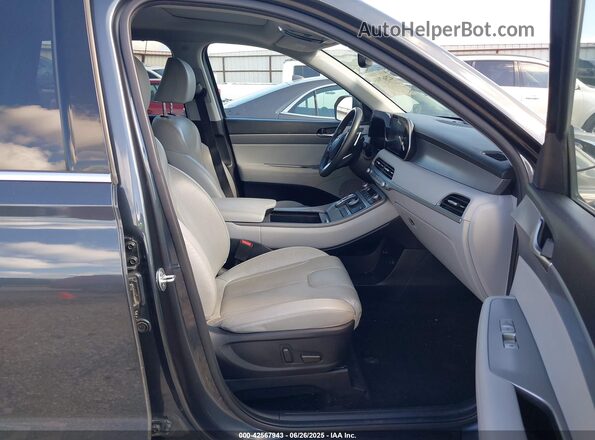 KM8R44HE7LU065990 2020 HYUNDAI PALISADE Gray Front interior view