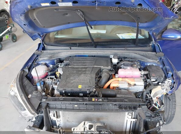 KMHC65LD5MU256281 2021 HYUNDAI IONIQ PLUG-IN HYBRID Blue 