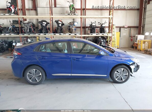 KMHC65LD5MU256281 2021 HYUNDAI IONIQ PLUG-IN HYBRID Blue 