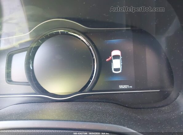 KMHC75LH1KU050520 2019 HYUNDAI IONIQ ELECTRIC White Հետևի նստատեղերի տեսք
