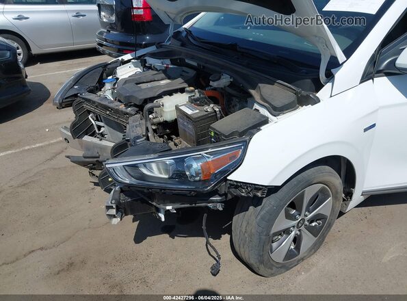 KMHC75LH1KU050520 2019 HYUNDAI IONIQ ELECTRIC White Դիմացի տեսք