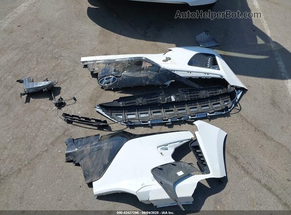KMHC75LH1KU050520 2019 HYUNDAI IONIQ ELECTRIC White Առջևի վահանակի տեսք