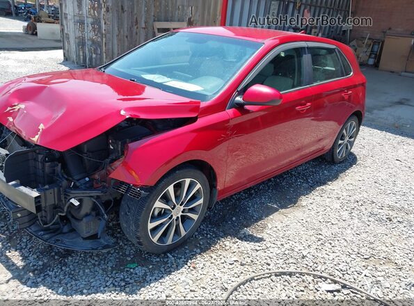 KMHH35LE9JU011146 2018 HYUNDAI ELANTRA GT Красный Передняя левая четверть