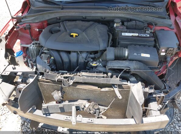 KMHH35LE9JU011146 2018 HYUNDAI ELANTRA GT Красный Вид сзади