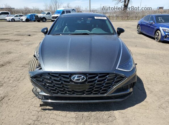 KMHL44J25PA296027 2023 HYUNDAI SONATA Charcoal Front view