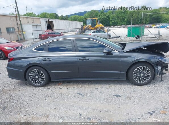 KMHL54JJXMA032043 2021 HYUNDAI SONATA Gray 