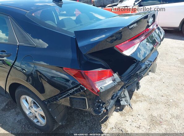 KMHLL4AG4MU173585 2021 HYUNDAI ELANTRA Black Դիմացի տեսք