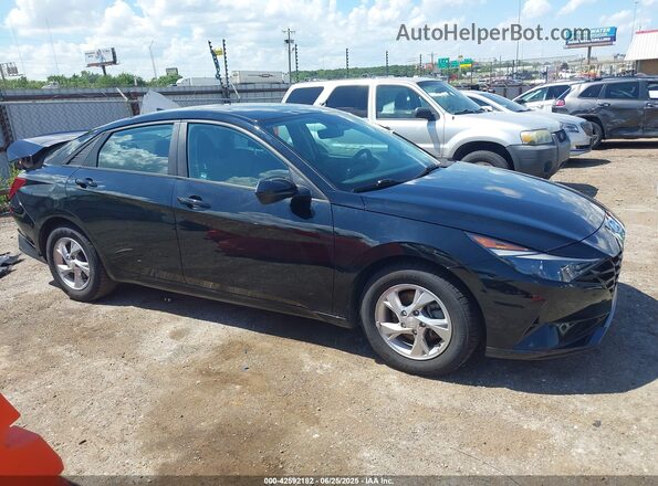 KMHLL4AG4MU173585 2021 HYUNDAI ELANTRA Black Սալոնի 360 աստիճան տեսք