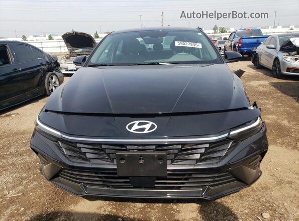 KMHLS4DG1RU811507 2024 HYUNDAI ELANTRA Black Widok z przodu