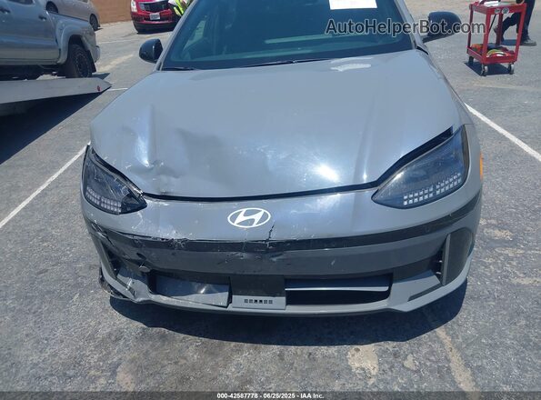 KMHM24AA0RA072152 2024 HYUNDAI IONIQ 6 Gray Front view