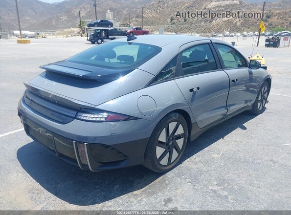 KMHM24AA0RA072152 2024 HYUNDAI IONIQ 6 Gray Rear right