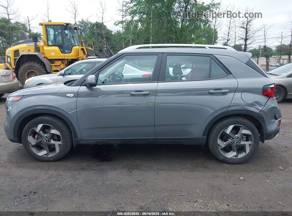 KMHRC8A33PU237232 2023 HYUNDAI VENUE Gray 360 interior view