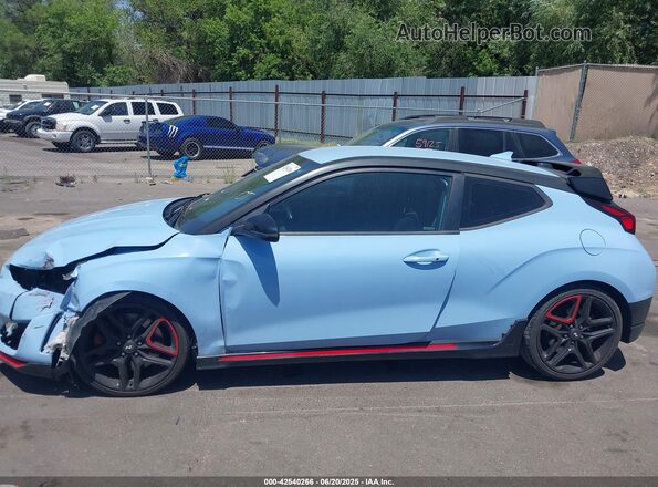 KMHT36AH1LU006829 2020 HYUNDAI VELOSTER N Light Blue Vista interior de 360 grados