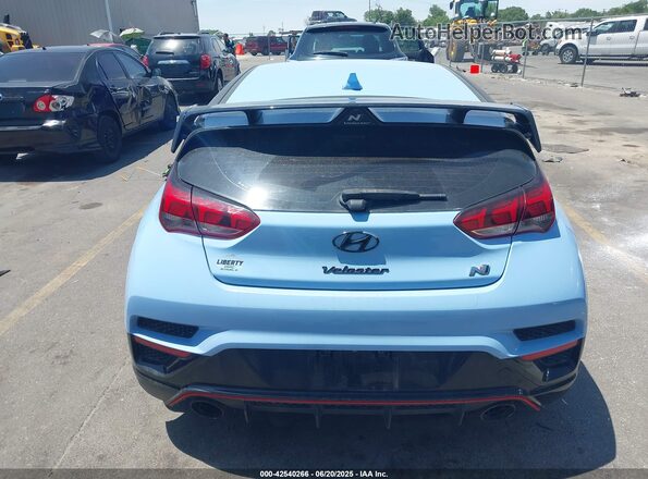 KMHT36AH1LU006829 2020 HYUNDAI VELOSTER N Light Blue 