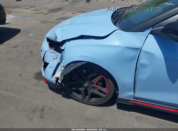 KMHT36AH1LU006829 2020 HYUNDAI VELOSTER N Light Blue 