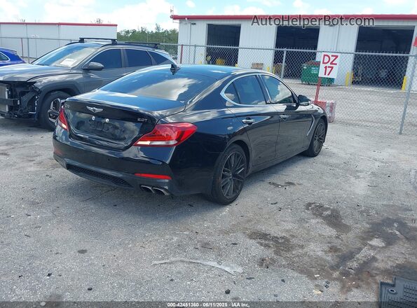 KMTG34LA9LU063789 2020 GENESIS G70 Black Հետևի աջ