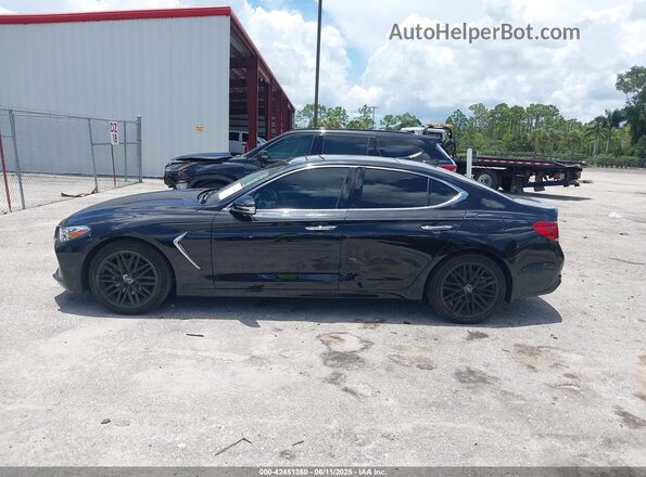 KMTG34LA9LU063789 2020 GENESIS G70 Black Սալոնի 360 աստիճան տեսք