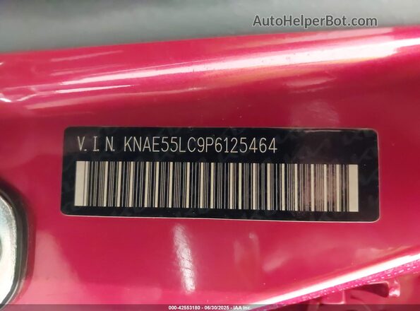 KNAE55LC9P6125464 2023 KIA STINGER Red Widok komory silnika