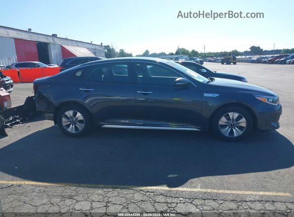 KNAGT4LEXH5012480 2017 KIA OPTIMA HYBRID Серый Панорамный вид салона 360°