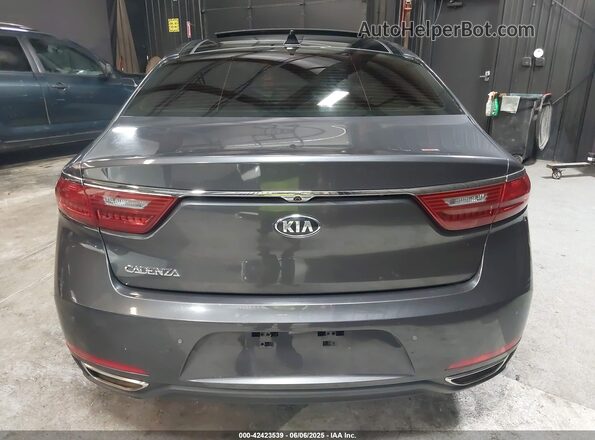 KNALC4J15J5114449 2018 KIA CADENZA Gray 