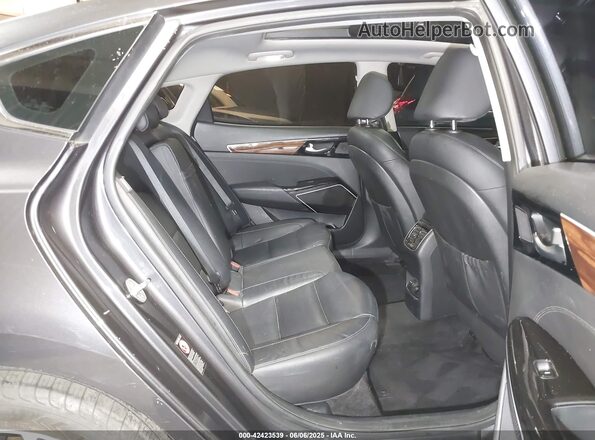 KNALC4J15J5114449 2018 KIA CADENZA Gray Vista de la etiqueta del VIN