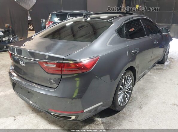 KNALC4J15J5114449 2018 KIA CADENZA Gray Trasero derecho