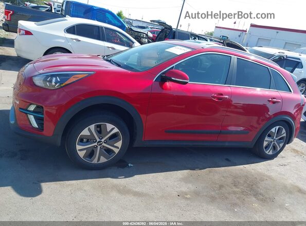 KNDCE3LG3L5056210 2020 KIA NIRO EV Red Widok wnętrza 360 stopni