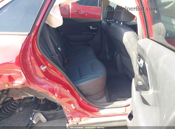 KNDCE3LG3L5056210 2020 KIA NIRO EV Red Widok naklejki z numerem VIN