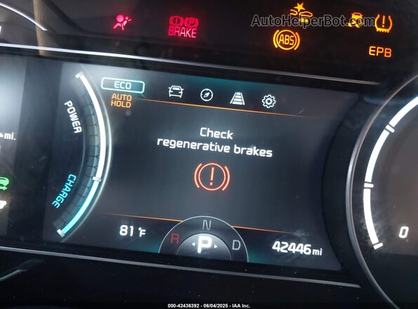 KNDCE3LG3L5056210 2020 KIA NIRO EV Red 