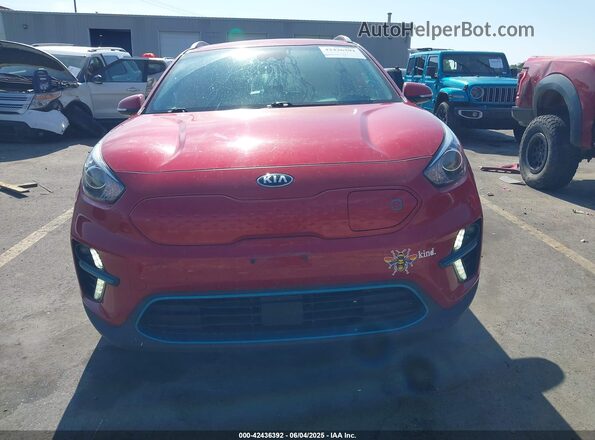 KNDCE3LG3L5056210 2020 KIA NIRO EV Red Widok zestawu wskaźników