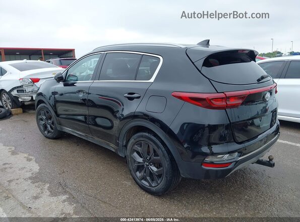 KNDP63AC4L7708481 2020 KIA SPORTAGE Черный Вид задней части салона